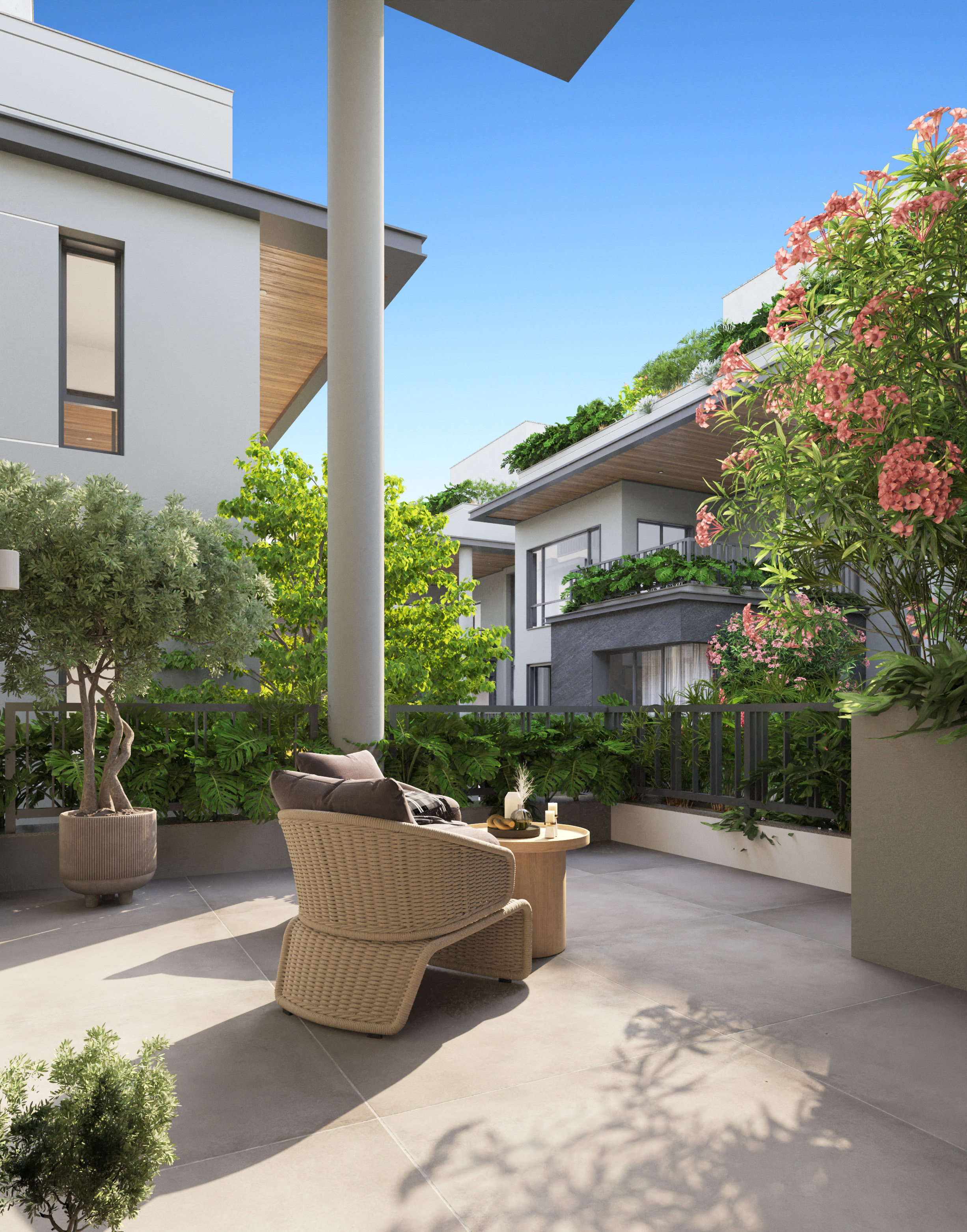 Double-Height Balcony
